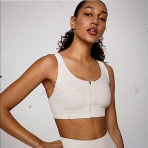 outdoor voices zip bra